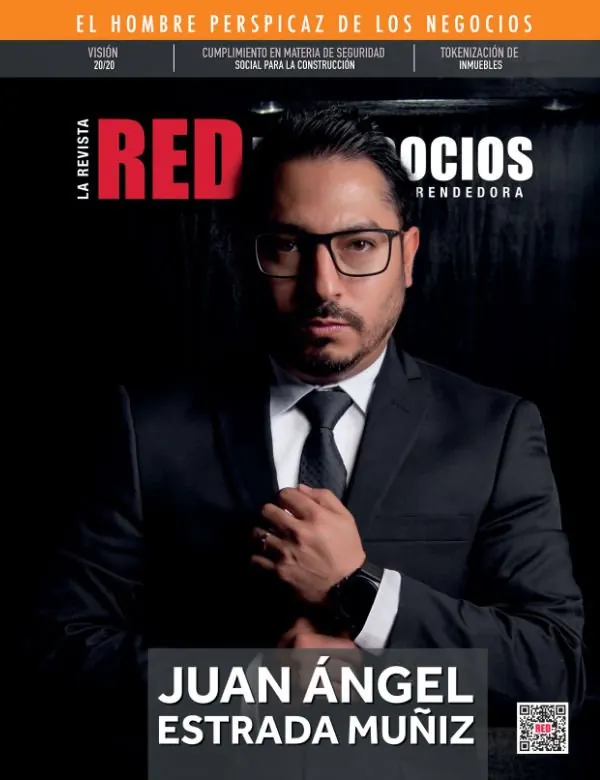 Portada de la edición 40 de la Revista Red de Negocios: El Hombre perspicaz en los negocios