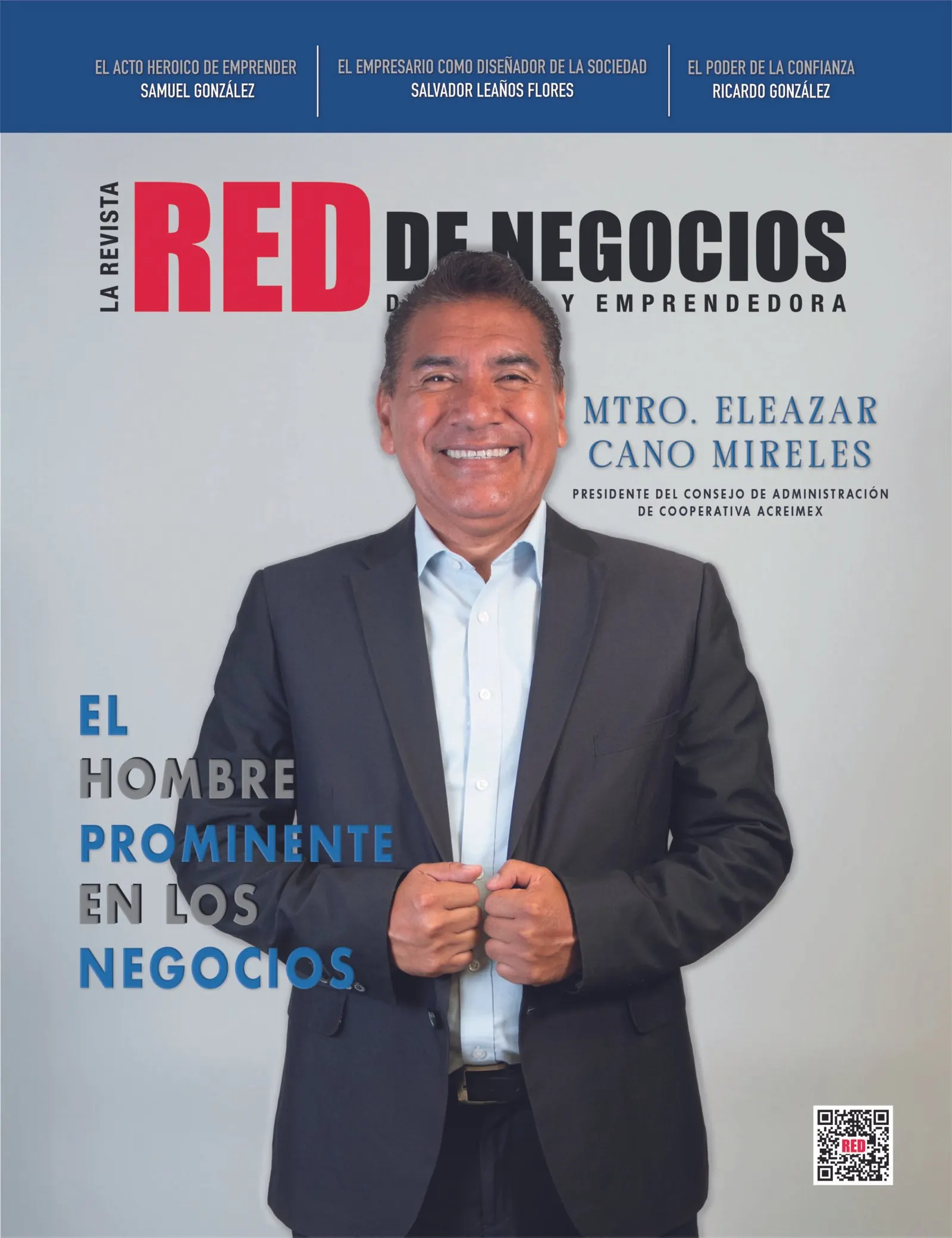 Portada de la edición 44: El Hombre Prominente en los Negocios