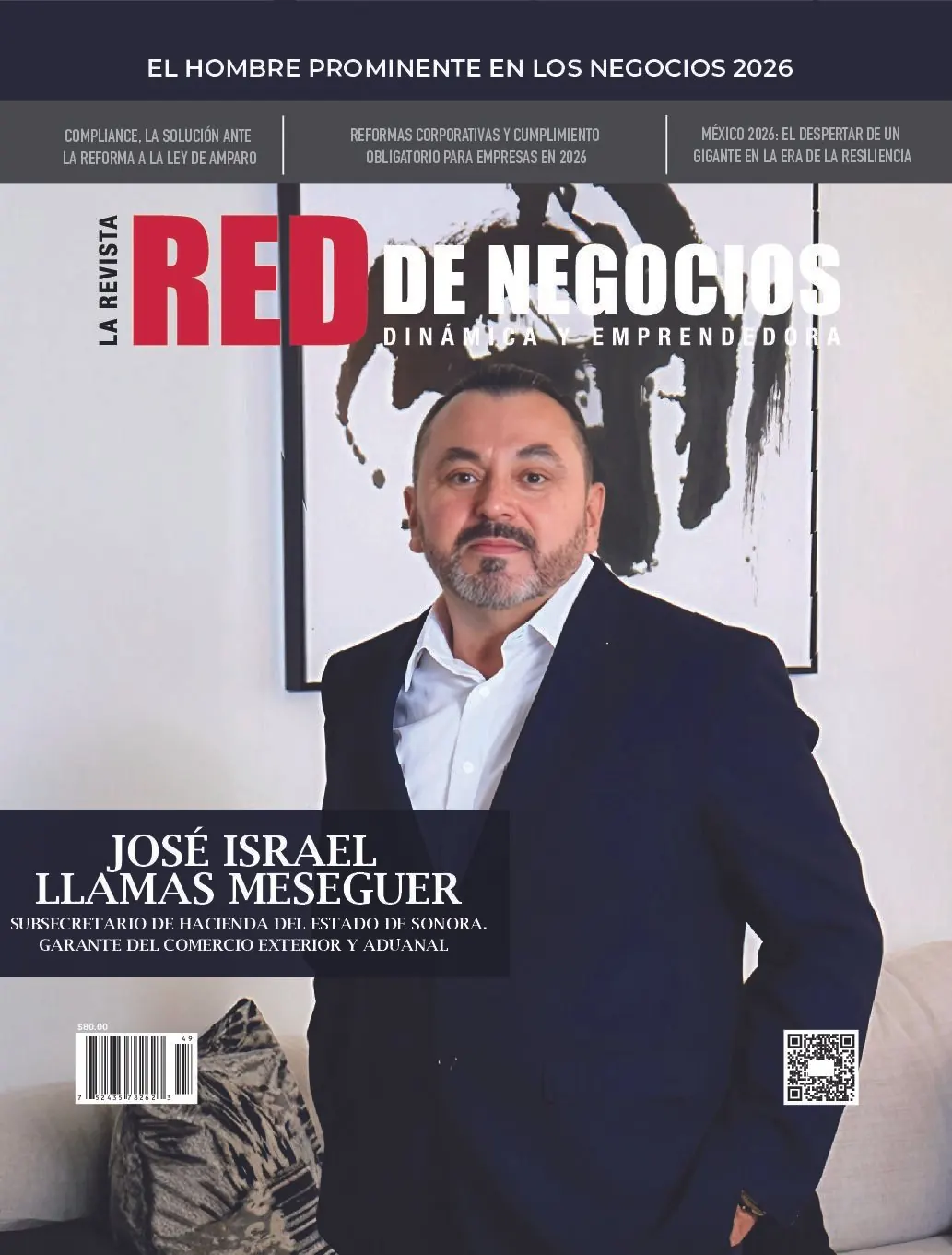 Portada de la edición 49: El hombre prominente en los negocios 2026