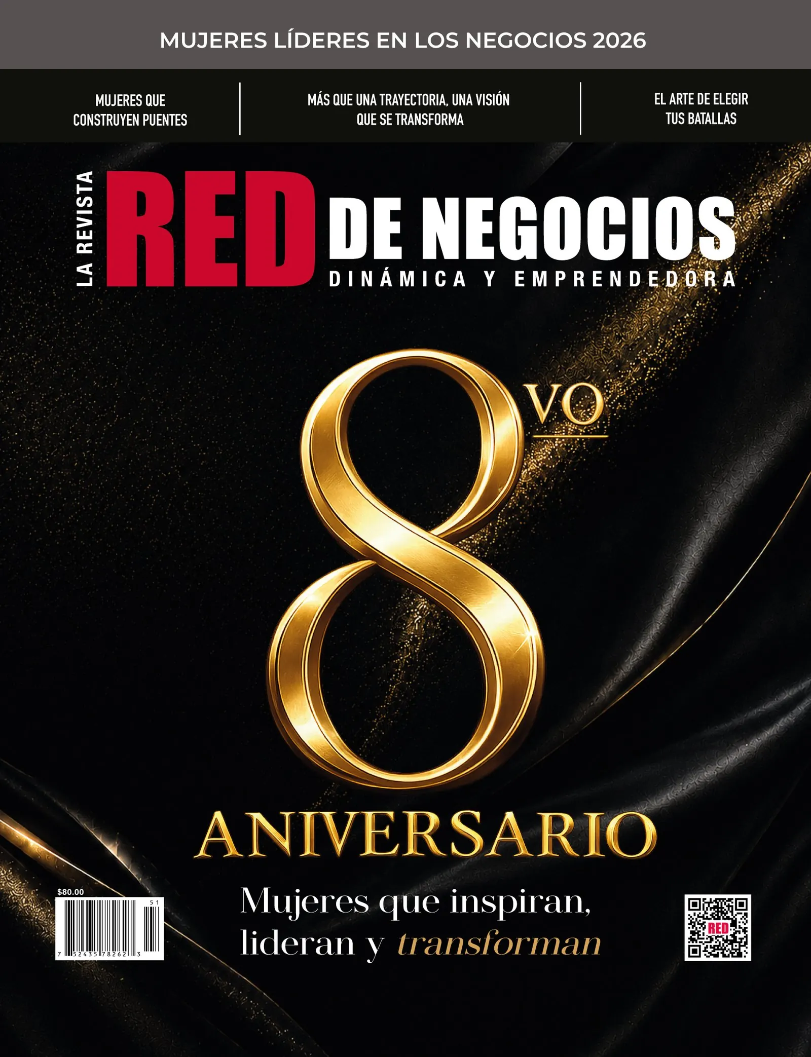 Portada de la edición 51 de la Revista Red de Negocios: Mujeres 2026