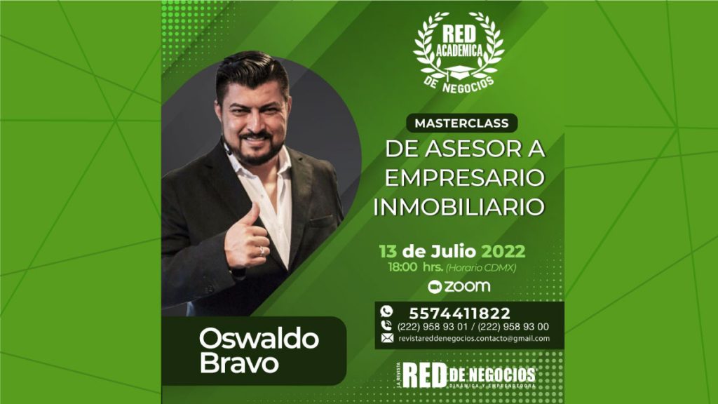 De asesor a empresario inmobiliario masterclass oswaldo